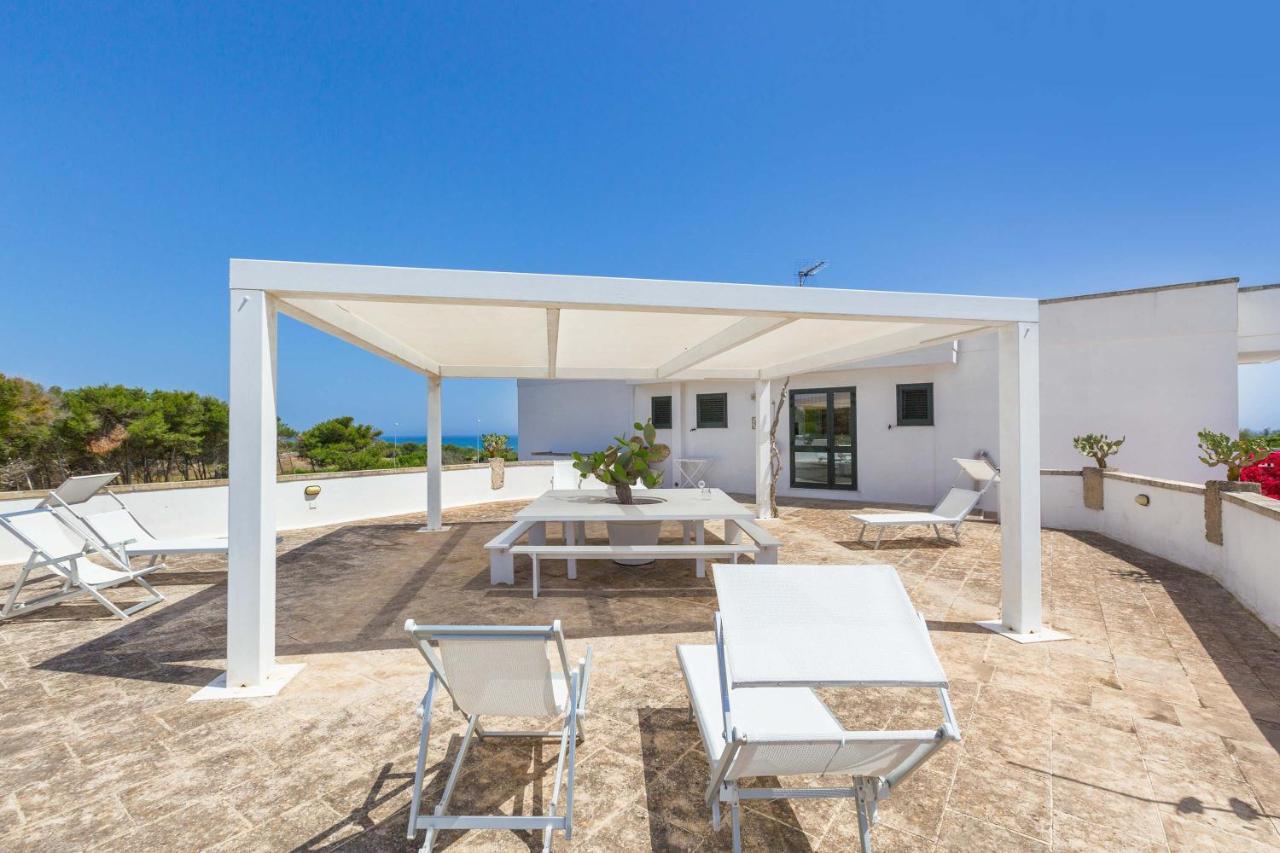 Residence Punta Cassano - In Piscina Sulla Spiaggia Di Sabbia San Foca Eksteriør bilde